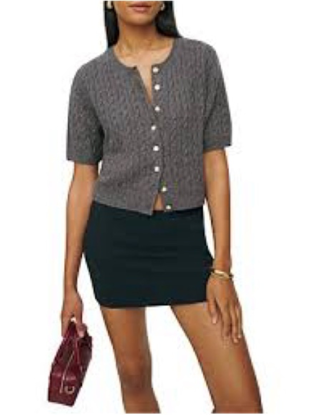 NWOT Reformation Claire cardigan